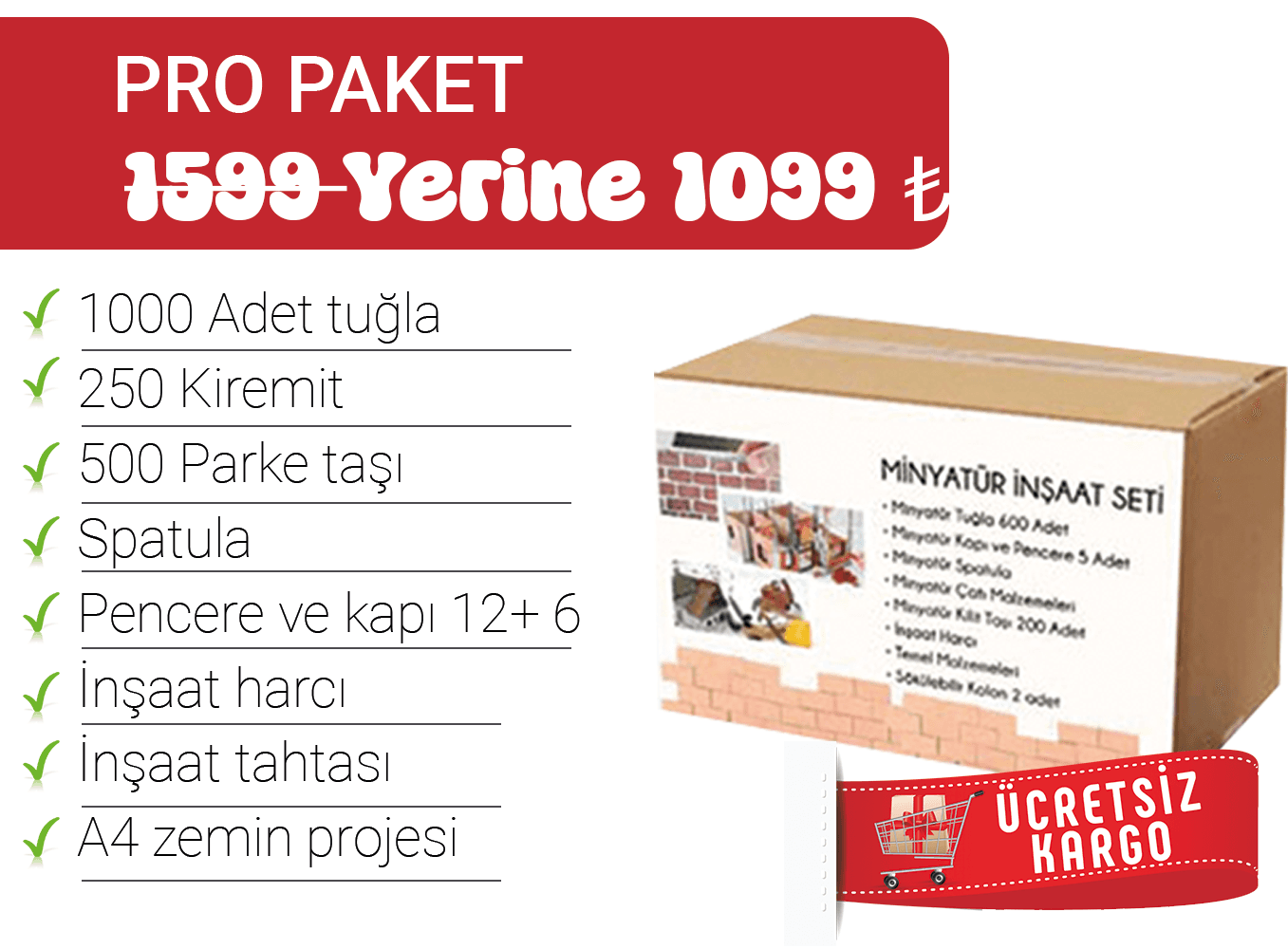 Pro Paket 2500 Parça